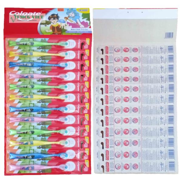 Colgate Toothbrush Jungle For Kid 12 Sheet