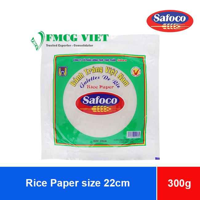 Safoco Rice Paper size 22cm 300g x 20 Bags