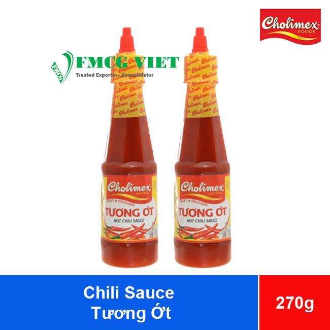 Cholimex Chili Sauce Bottle 270g x 24 Bottles