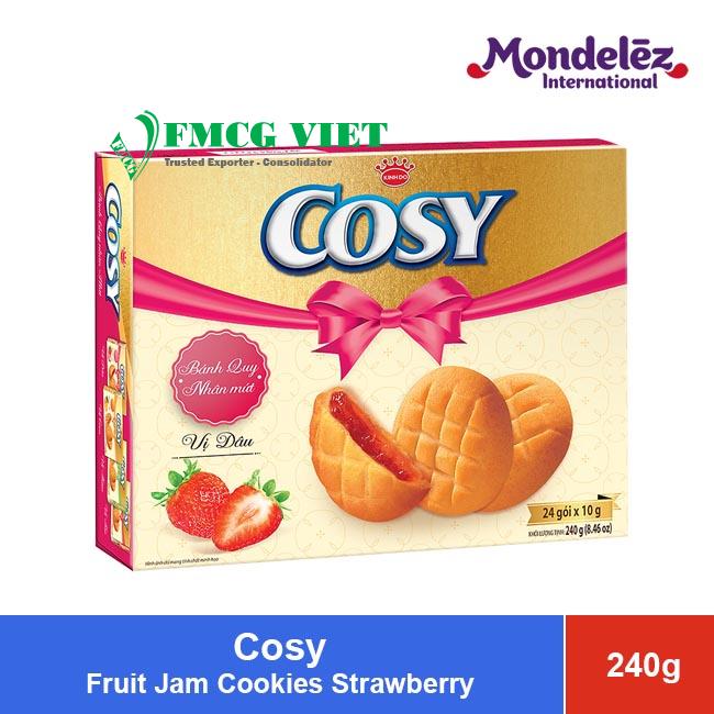Cosy Cookie Strawberry Kernel 240g x 12 Boxes