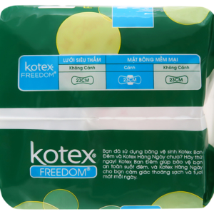 Kotex Freedom Sanitary Pad Block 8 Maxi Wings x48