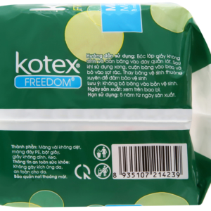 Kotex Freedom Sanitary Pad Block 8 Maxi Wings x48