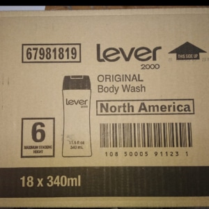 Lever 2000 Bodywash Bottle 340ml Original