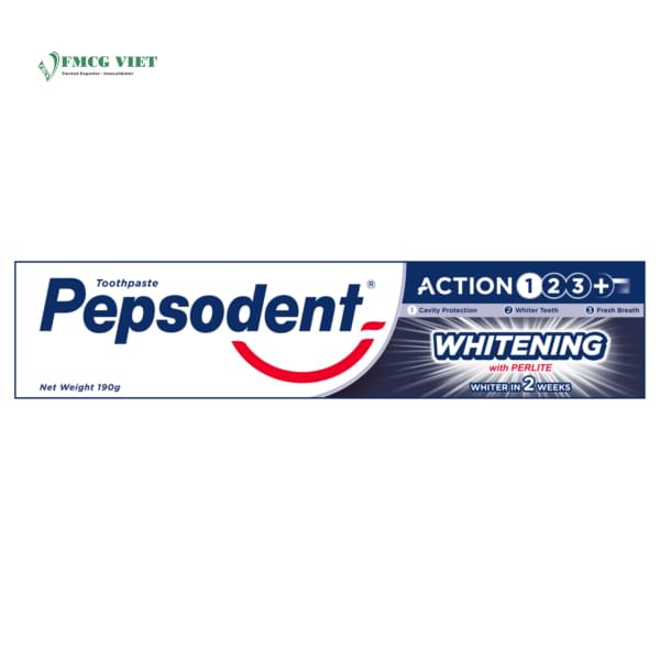 Pepsodent Toothpaste 190g Plus Whitening x48