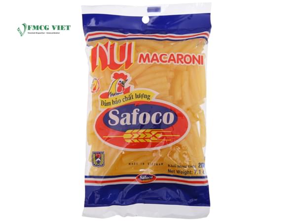 Safoco Macaroni Bag 200g Big Tube x45