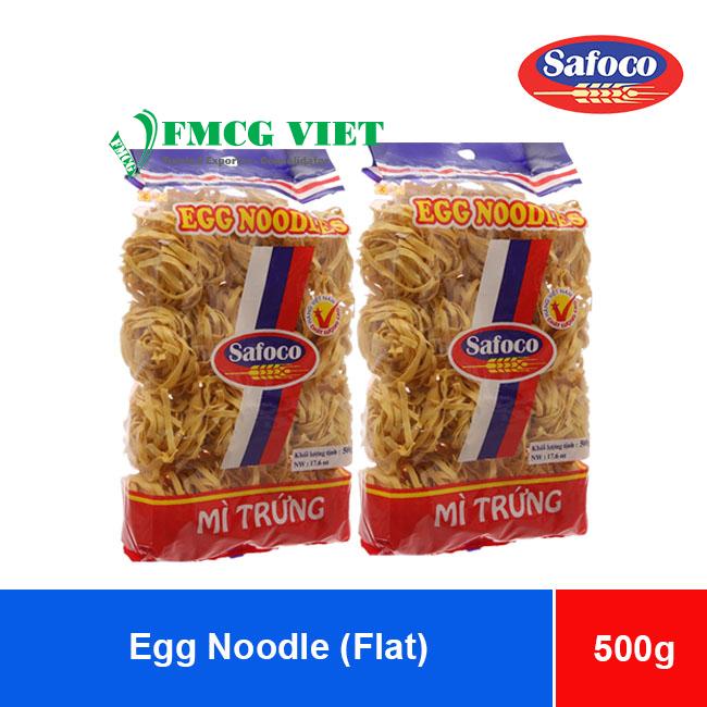 Safoco Egg Noodles Flat Shape 500g x 20 Bags