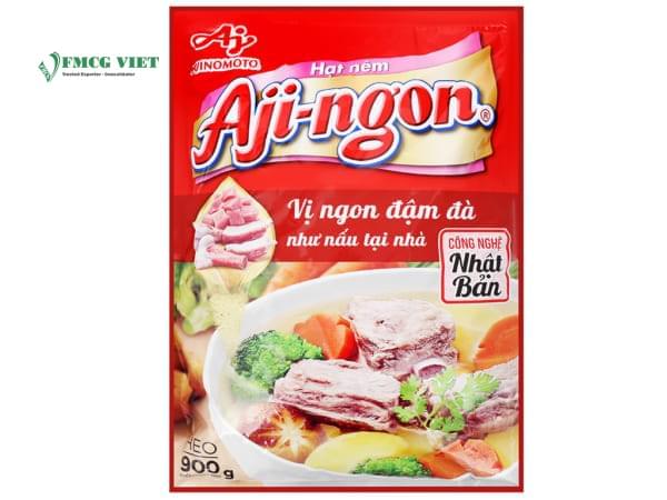 Granule Aji Ngon Seasoning Culinary Pork 900g x 12 Bags (Hạt nêm Aji Ngon vị Heo)