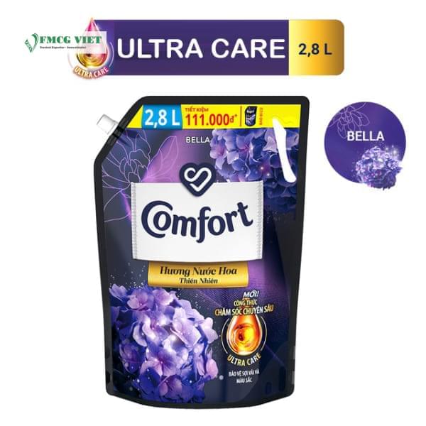Comfort Fabric Conditioner Pouch 2.8L Intense Care x4 (VN)