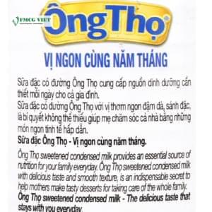 Ong Tho Condensed Milk Can 380g