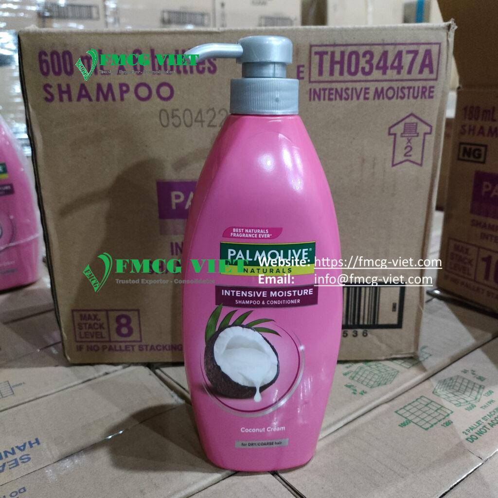 Palmolive Shampoo Intensive Moisture 600ml x 6 Bottles
