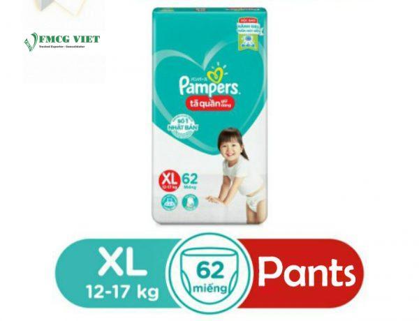 Pampers Pants SJ XL62 for 12-17kg x3 Bags