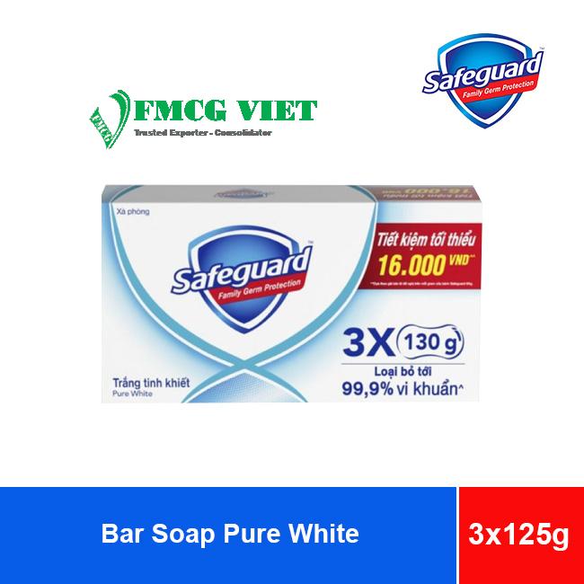 Safeguard Bar Soap Pure White