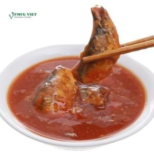 SeaCrown Mackerel in Tomato Sauce Canned Food 155g x100