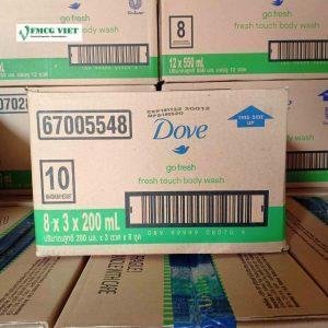 Dove Shower Gel Bottle 200ml All Variants x24 (VN)