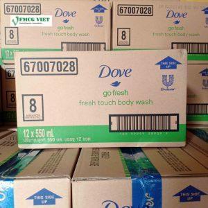 Dove Shower Gel Bottle 550ml All Variants x12 (VN)