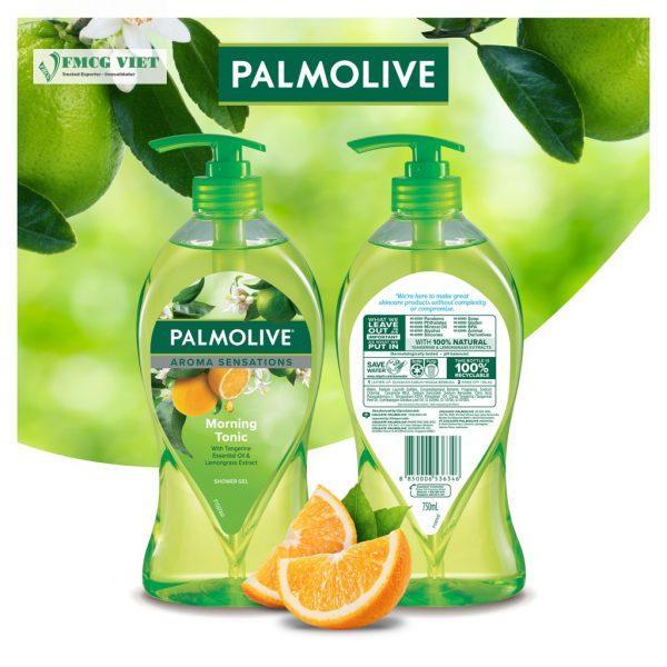 Palmolive Shower Gel Aroma Sensations Morning Tonic (Green) 750mlx12