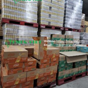 Lai Phu A-Dew Pineapple Juice Drink With Aloe Vera Pulp 450ml x 24 Bottles