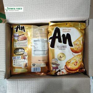 Orion An Rice Cracker Japanese Fish Flavor 100.8g x 10 Bags