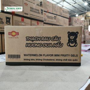 New Choice Wartermelon Flavor Mini Fruity Gels (Jelly) 750g x 6 Jars