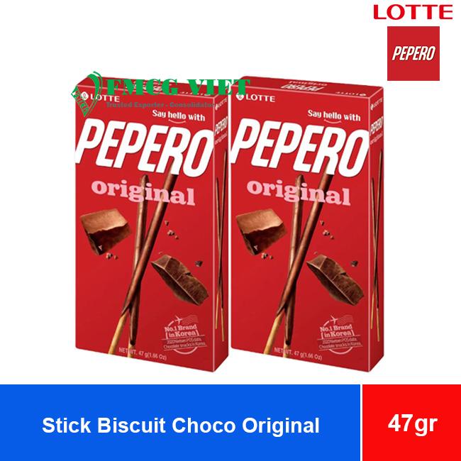 Lotte Pepero Stick Biscuit Original 47g