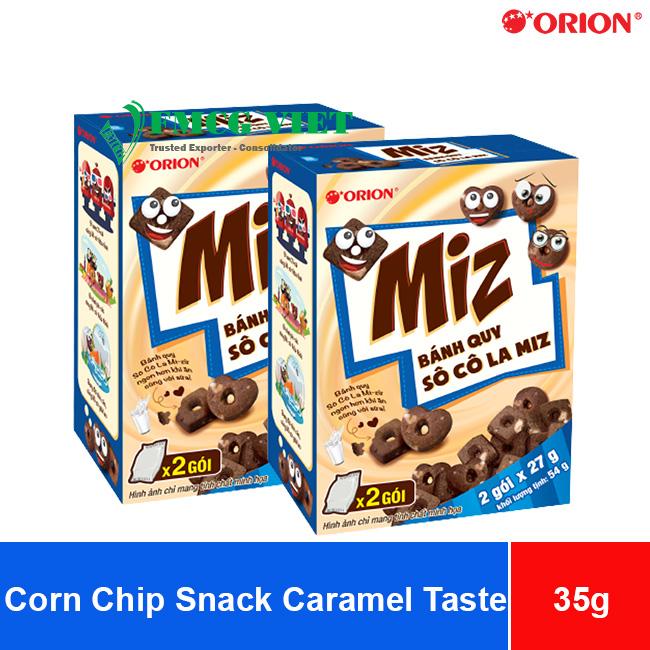 Orion Miz Chocolate Biscuit (27g x 2 Packs) 54g x 20 Boxes