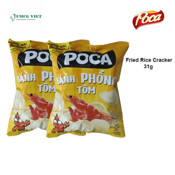 Poca Snack Fried Rice Cracker 31g x 80 Bags
