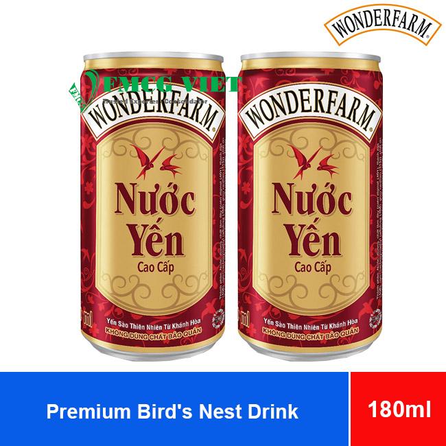 Wonderfarm Premium Bird's Nest Drink 180ml x 24 Cans