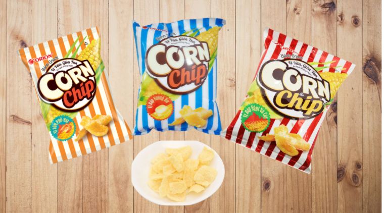 Orion Corn Chip Snack Caramel Taste 35g x 80 Bags