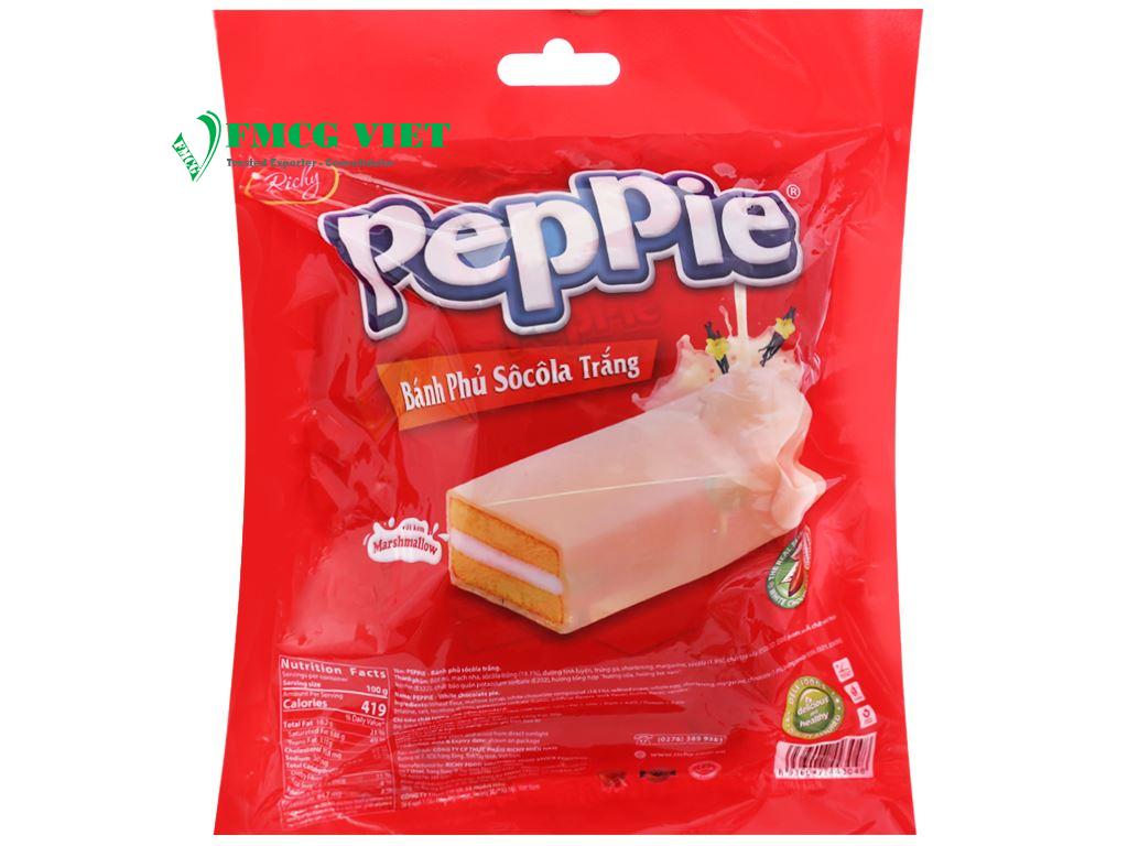 Peppie White Chocolate Pie Red Vanilla 216g x 20 Bags