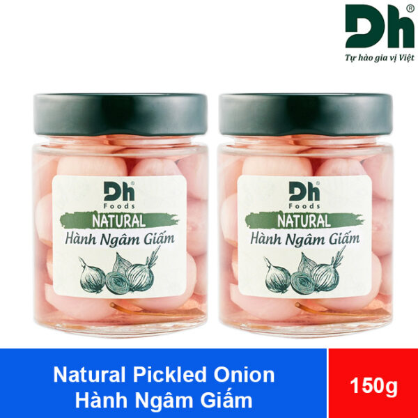 Dh Food Natural Pickled Onion 150G X 24 Jars (Hành Ngâm Giấm) Wholesale ...