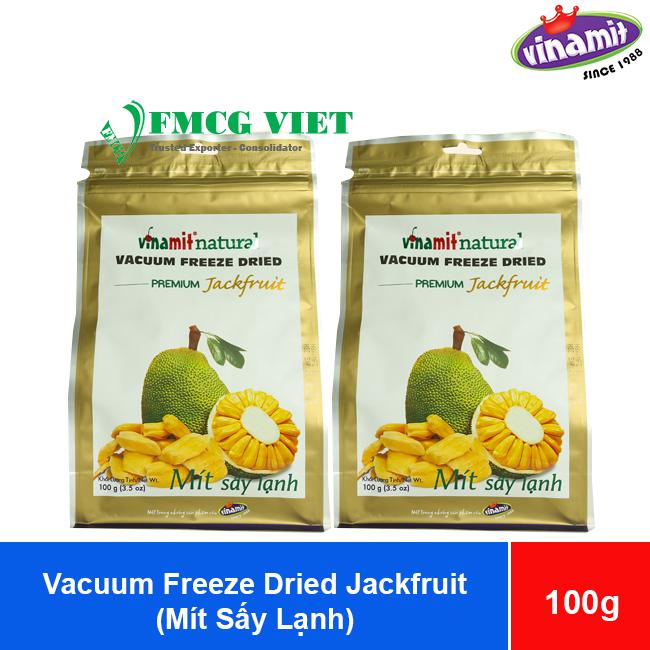 Vinamit Vacuum Freeze Dried Jackfruit 100g x 18 Bags
