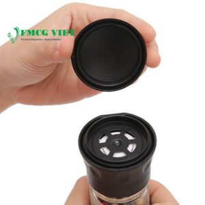 Vipep Rainbow Pepper 45g x 6 Jars (With Lid Of Mill) (Tiêu Ngũ Sắc)