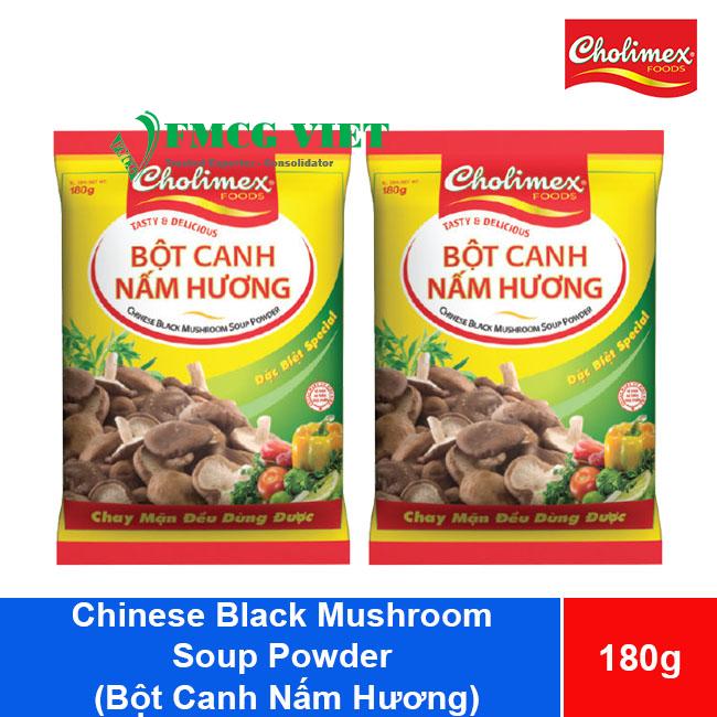Cholimex Soup Powder Chinese Black Mushroom 180g x 50 Bags