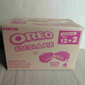 Oreo Cadbury Chocolate Pie Strawberry 336g x 8 Boxes - Best Tasted