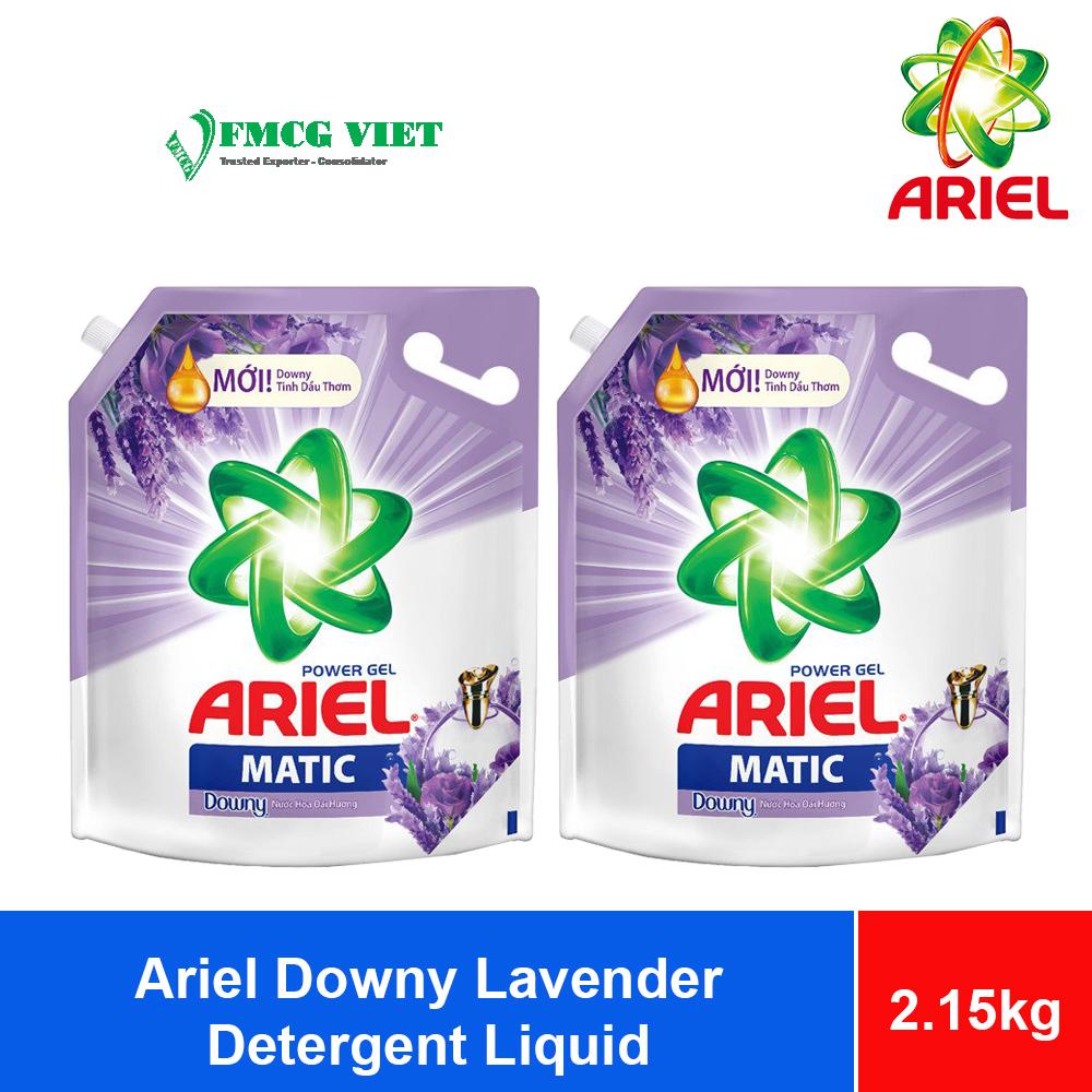 Ariel Downy Detergent Liquid With Lavender 2.15Kg x 4 Pouches