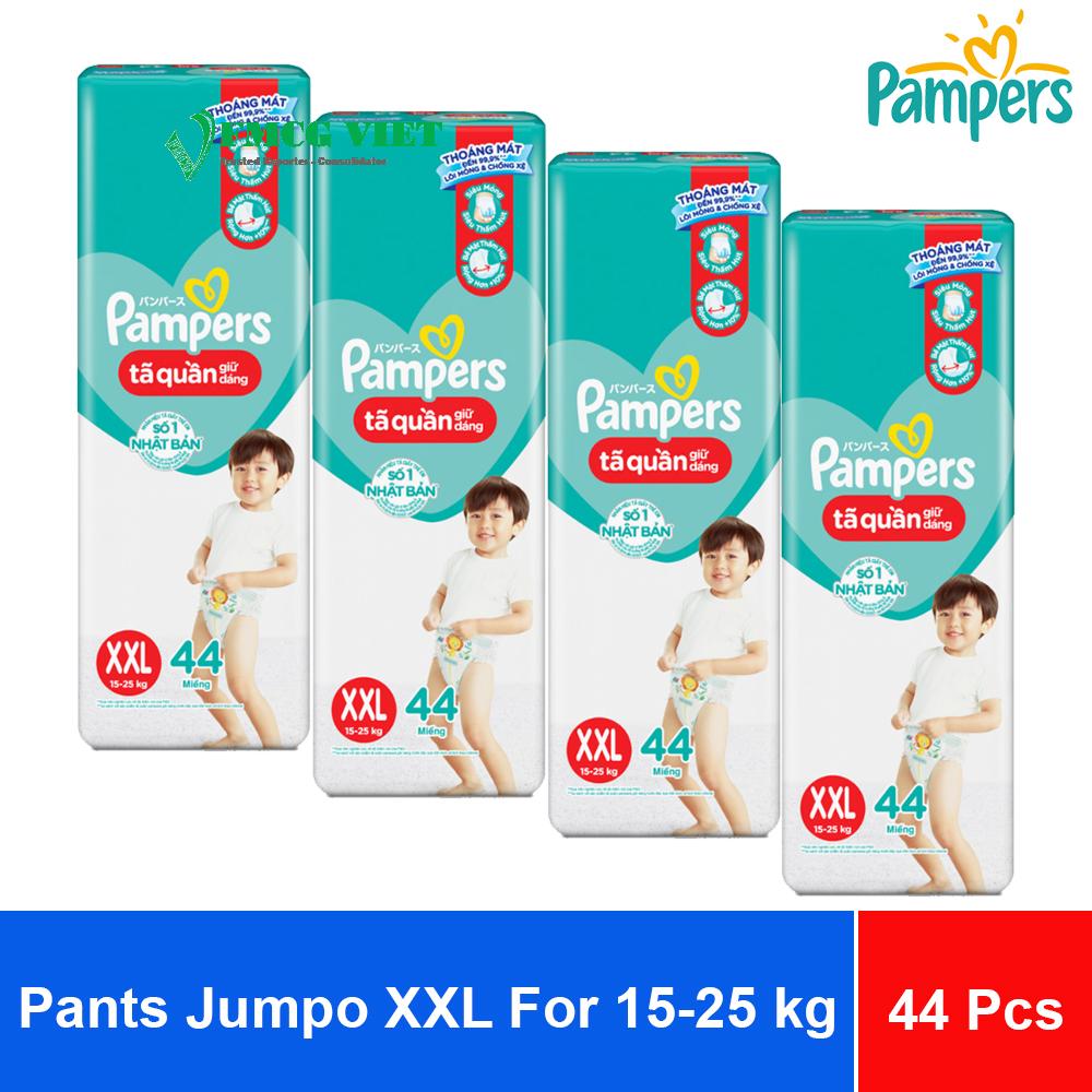 Pampers Pants Jumpo Size XXL44 For 15-25 kg x3 Bags