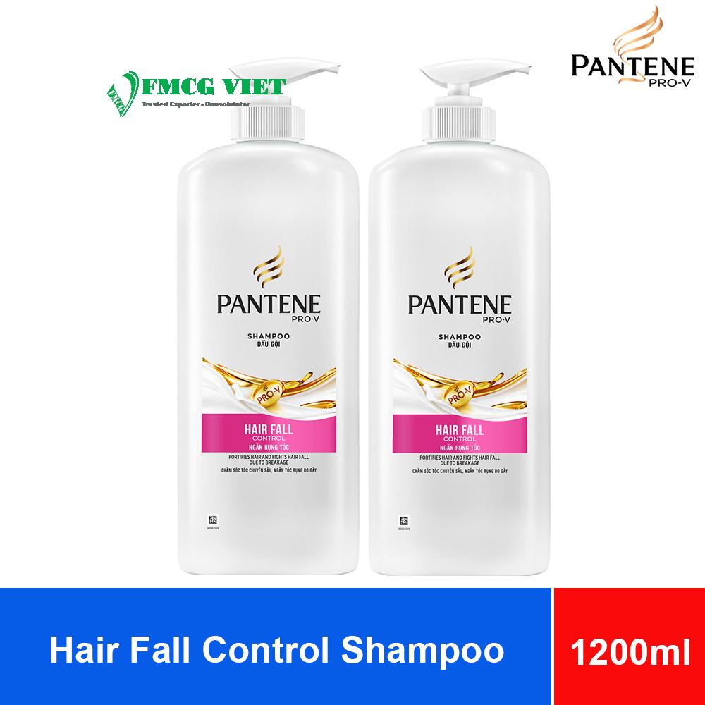 Pantene Shampoo Hair Fall Control 1200ml x6 Bottles