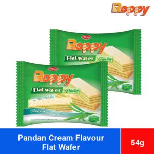 Bibica Roppy Pandan Cream Flavor Flat Wafer 54g X 40 Bags Wholesale ...