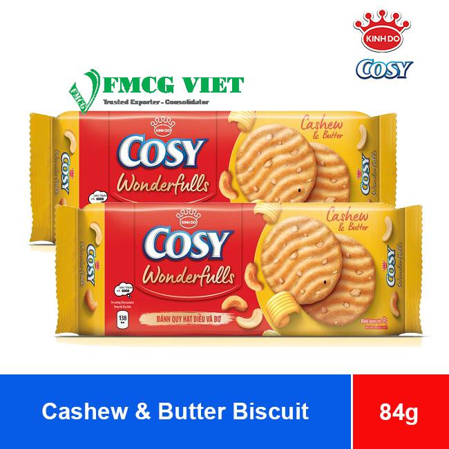 Cosy Wonderfulls Biscuits Cashew Butter 84g