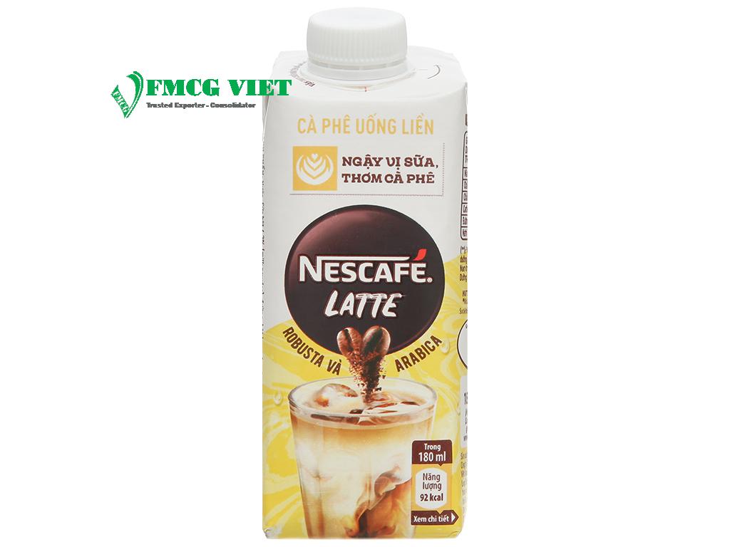 Nescafe Latte Milk Ice Coffee RTD 180ml x 24 Boxes