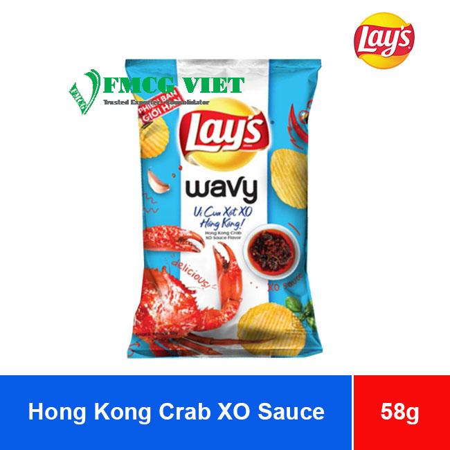 Lay's Chips Hong Kong Crab XO Sauce Flavor