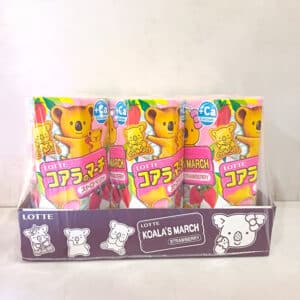 Lotte Biscuits Koala Strawberry Cream 37g x 48 Boxes