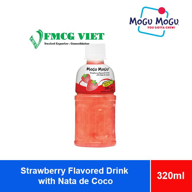 Mogu Mogu Strawberry Flavored Drink