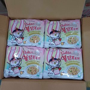 SamYang Buldak Hot Chicken Ramen Creamy Carbonara 140g x 40 Bags - Hot Trend