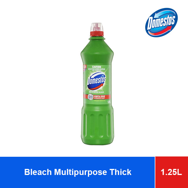 Domestos Thick Bleach Multipurpose 1.25L x 6 Bottles