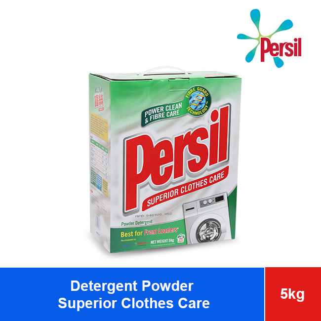 Detergent Powder Superior Clothes Care Regular 5kg x 4 Boxes