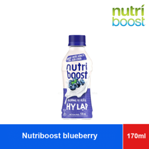 Nutriboost Drinking Yogurt Blueberry Flavor 4 Bottles 170ml