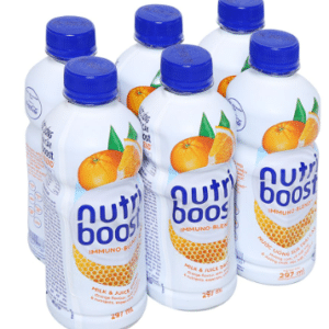 Nutriboost Fruit Milk Orange Honey Flavor 297ml