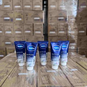 Vaseline Lotion Healthy Bright Gluta-Hya Serum Burst Lotion Overnight Radiance Repair 300ml x 12 tubes