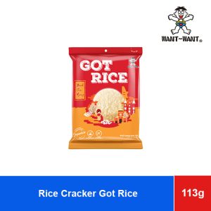 Want Want Rice Cracker Got Rice 113g